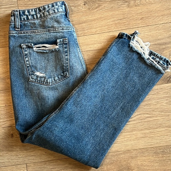 FLYING MONKEY Ultra High Rise Straight Jeans Size 28 - Picture 3 of 9